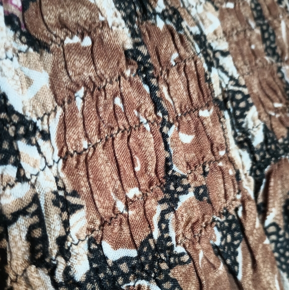 EARTHBOUND TRADING CO Harem Boho Hippie Gypsy Loose High Waist Pants Women Small - Picture 6 of 9